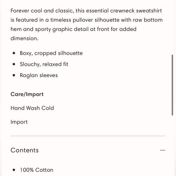 NWT Free People X Retro Brand Kensington Crewneck Sweatshirt Size Large - Picture 2 of 14